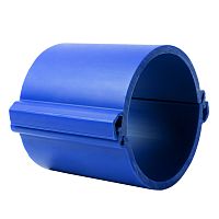 Труба разборная ПНД d160 мм (3 м) 750Н синяя-Plast | код  tr-hdpe-160-750-blue | EKF